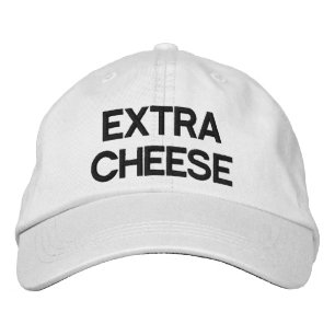Brodée Casquette brodé au fromage supplémentaire