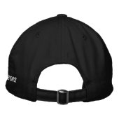 Brodée Casquette brodé avec Vanquish Motto/Est.2012 (Dos)