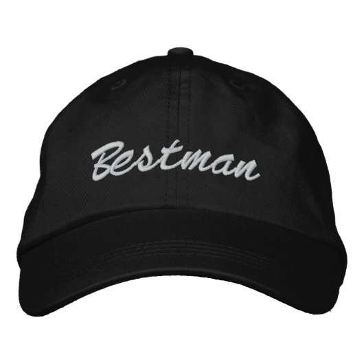 Brodée Casquette brodé Bestman (Devant)