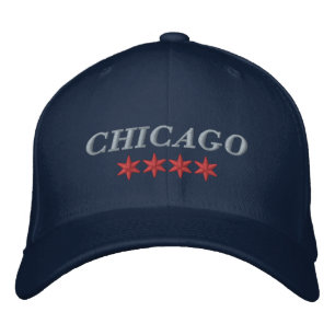 Brodée Casquette brodé Chicago