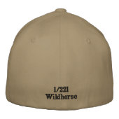 Brodée Casquette brodé de 11e acres (Dos)