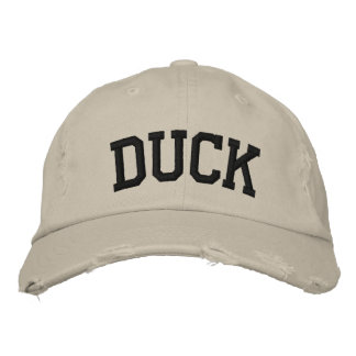 Brodée Casquette brodé de canard