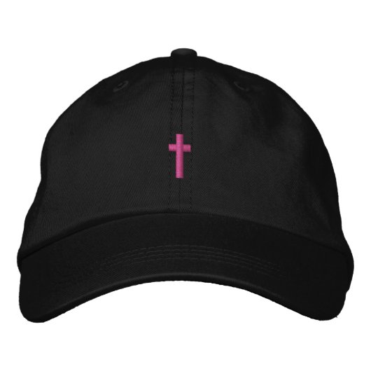 Brodée Casquette brodé de Christian Cross (Devant)