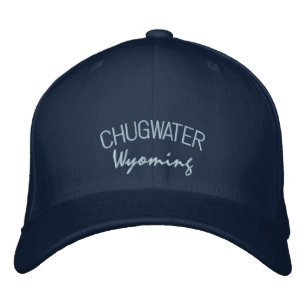 Brodée Casquette brodé de Chugwater Wyoming