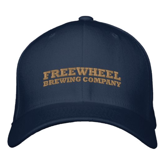 Brodée Casquette brodé de Freewheel Brewing Company (Devant)