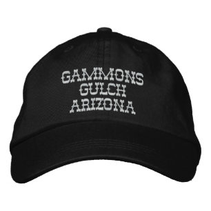 Brodée Casquette brodé de Gammons Gulch