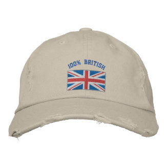 Brodée Casquette brodé de Grande-Bretagne