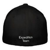 Brodée Casquette brodé de l'équipe d'expédition (Dos)