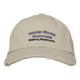 Brodée Casquette brodé de Yough River