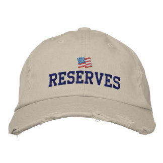 Brodée CASQUETTE brodé des réserves américaines