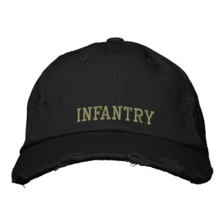 Brodée Casquette brodé d'infanterie