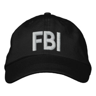 Brodée CASQUETTE brodé du FBI