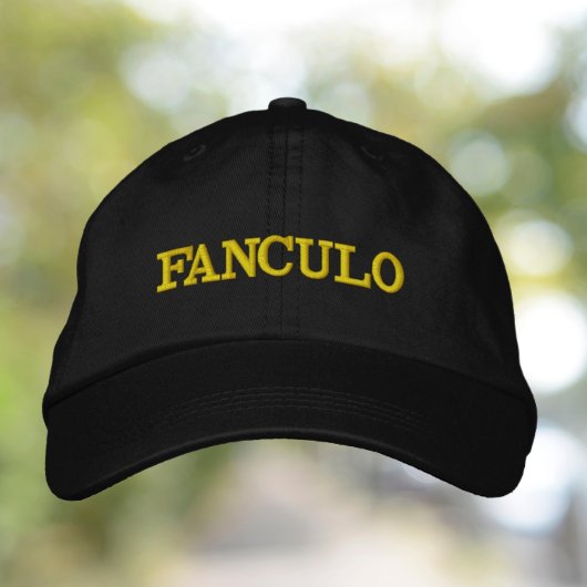 Brodée Casquette brodé Fanculo