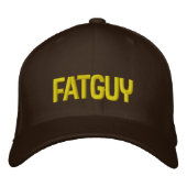 Brodée Casquette brodé Fatguy (Devant)
