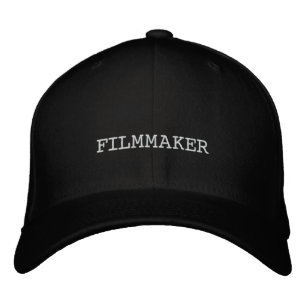 Brodée CASQUETTE brodé FILMMAKER - Customisé