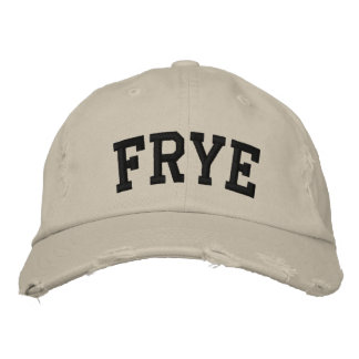 Brodée Casquette brodé Frye