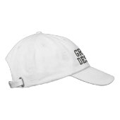Brodée Casquette brodé Graphic Designer (Droite)