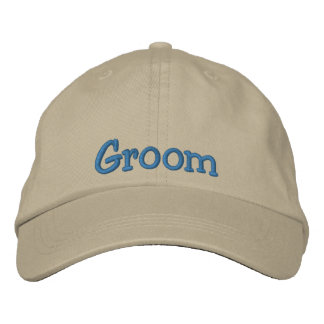 Brodée Casquette brodé Groom