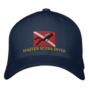 Brodée Casquette brodé Master SCUBA Diver