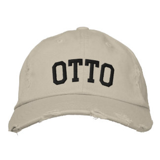 Brodée Casquette brodé Otto