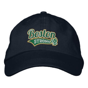 Brodée Casquette brodé par shamrock fort de stade de