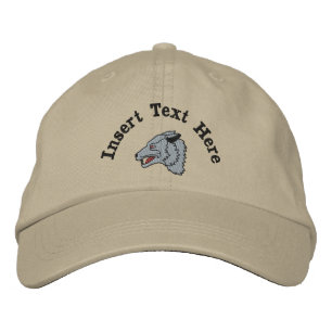 Brodée Casquette brodé personnalisé Wolf