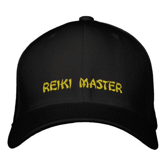Brodée Casquette brodé Reiki Master (Devant)