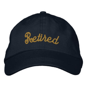 Brodée Casquette brodé retiré