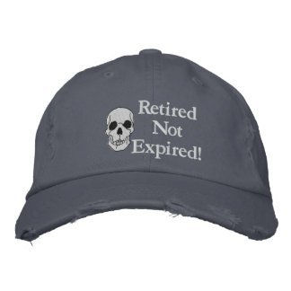 Brodée Casquette Brodé Retraité Non Expiré