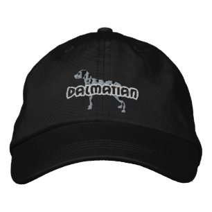 Brodée Casquette brodé Silhouette Dalmatien