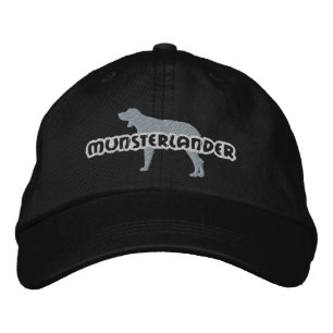 Brodée Casquette brodé Silhouette Munsterlander
