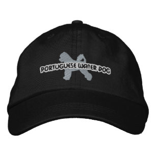 Brodée Casquette brodé Silhouette Portugais Water Dog