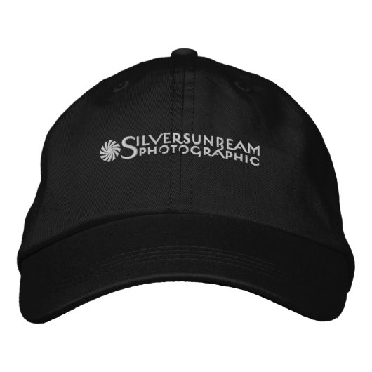 Brodée Casquette brodé Silversunbeam (noir uniquement) (Devant)