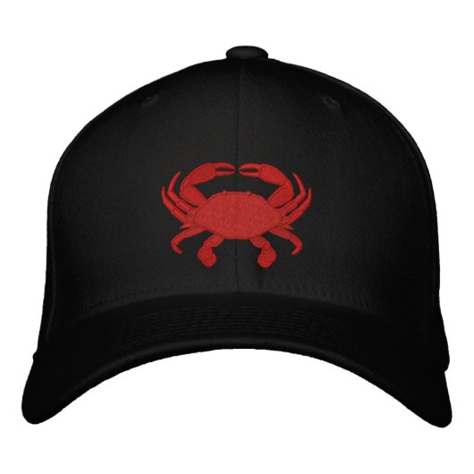 Brodée Casquette Brodee Crabe Rouge (Devant)