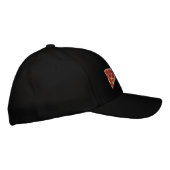 Brodée Casquette Brodee Pizza- Vous Pouvez Modifier Le Te (Droite)