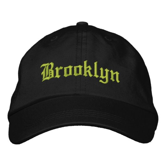 Brodée Casquette Brooklyn (Devant)