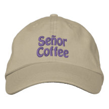 CASQUETTE CAFÉ SEÑOR