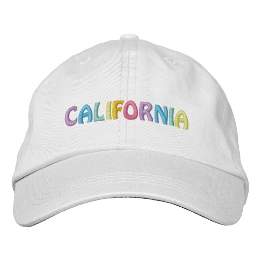 BRODÉE CASQUETTE CALIFORNIEN (Devant)