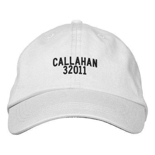 Brodée Casquette Callahan Florida (Devant)