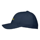 Brodée Casquette capitaliste (Gauche)
