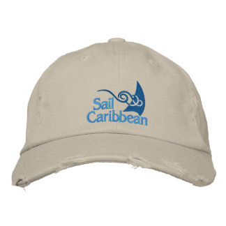 Brodée Casquette caribéen
