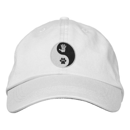Brodée Casquette : Casquette de baseball HandToPaw (Devant)