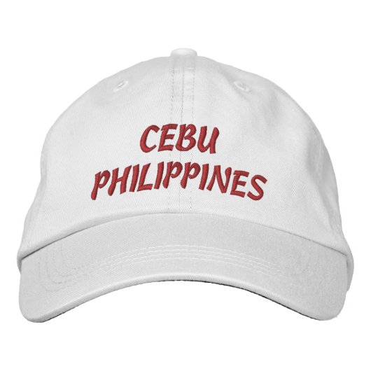 BRODÉE CASQUETTE CEBU PHILIPPINES (Devant)