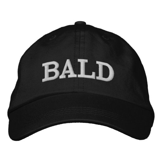 Brodée Casquette chauve (Devant)