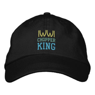 BRODÉE CASQUETTE CHOPPER KING
