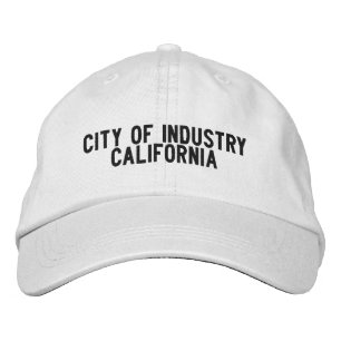 Brodée Casquette City of Industry Californie
