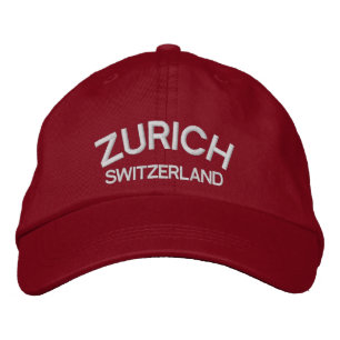 Brodée Casquette classique suisse de Zurich*