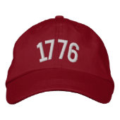 Brodée Casquette CMS ajustable 1776 (Devant)