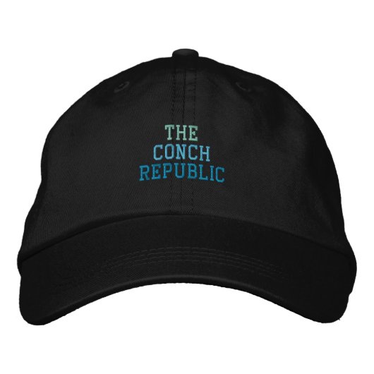 Brodée casquette CONCH REPUBLIC (Devant)