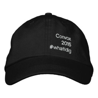 Brodée Casquette Convox 2015